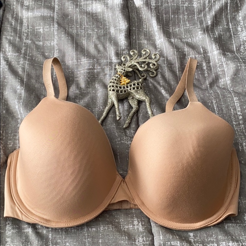 Calvin Klein Nude Bra. Pre-owned